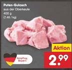 Puten-Gulasch im Netto Marken-Discount Prospekt Puten-Gulasch von im aktuellen Netto Marken-Discount Prospekt für 2,99 €