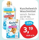 Vollwaschmittel Sommerfrische von Kuschelweich für 3,19 € bei budni im Angebot Vollwaschmittel Sommerfrische von Kuschelweich im aktuellen budni Prospekt