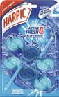 Bloc WC Eau Bleue Active Fresh 6 Fraîcheur Atlantique* - HARPIC dans le catalogue Casino Supermarchés