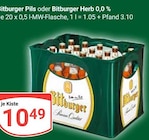 Aktuelles Bitburger Pils Angebot bei GLOBUS in Gotha ab 10,49 €