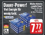 Longlife Power Mignon AA bei EDEKA im Freiberg Prospekt für 7,77 €