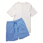 Shorty-Pyjama für 19,99 € bei Tchibo im Supermarkt im Angebot Shorty-Pyjama im aktuellen Tchibo im Supermarkt Prospekt