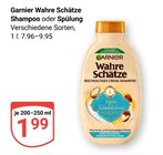 Wahre Schätze Shampoo im Angebot bei GLOBUS in Halle Wahre Schätze Shampoo Angebote von Garnier bei GLOBUS Halle für 1,99 €