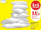 Promo Oreiller 60x60cm moelleux à 11,90 € dans le catalogue Hyper U à Saintes