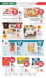 Pizza en promo dans le catalogue U Express à la page 6