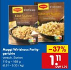 Wirtshaus Fertiggerichte Angebote von Maggi bei Netto Marken-Discount Ludwigsburg für 1,11 €