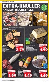 Käse im Kaufland Prospekt "EXTRA-ANGEBOTE" mit 8 Seiten (Bochum)