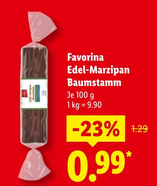 Edel-Marzipan Baumstamm