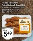 Aktuelles Puten-Filetspieß Sweet Chili Angebot bei GLOBUS in Saarbrücken ab 5,49 €