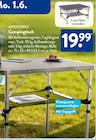 Campingtisch im ALDI SÜD Prospekt Campingtisch von Adventuridge im aktuellen ALDI SÜD Prospekt für 19,99 €