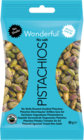 PISTACHES DÉCORTIQUÉES GRILLÉES SANS SEL WONDERFUL - WONDERFUL en promo chez Auchan Hypermarché PISTACHES DÉCORTIQUÉES GRILLÉES SANS SEL WONDERFUL - WONDERFUL dans le catalogue Auchan Hypermarché