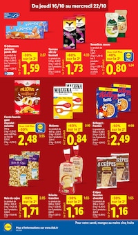 Promotion Sucre dans le prospectus Lidl, valable du 16/10/2025 au 22/10/2025 Promo Sucre dans le catalogue Lidl du moment à la page 12