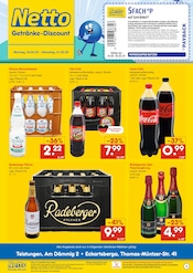 Aktueller Netto Marken-Discount Prospekt mit Cola, "DER ORT, AN DEM DU IMMER AUSGEZEICHNETE PREISE FINDEST.", Seite 1