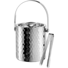 dm-drogerie markt Rellingen - Eiswürfelkühler mit Servierzange aus Metall, silber (12x15 cm) Angebot im Prospekt Eiswürfelkühler mit Servierzange aus Metall, silber (12x15 cm) bei dm-drogerie markt im Rellingen Prospekt für 17,95 €