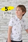 Le polo - La Fabrique des Garçons dans le catalogue Stokomani