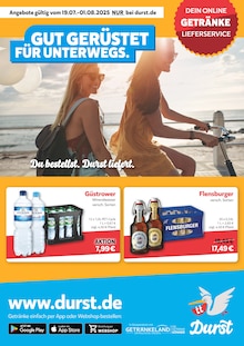 Durst.de Prospekt Du bestellst. Durst liefert. mit 2 Seiten