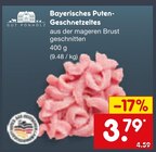 Bayerisches Puten-Geschnetzeltes von Gut Ponholz im aktuellen Netto Marken-Discount Prospekt für 3,79 €