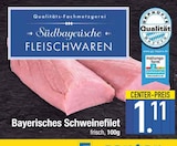 Bayerisches Schweinefilet im Angebot bei EDEKA in Ingolstadt Bayerisches Schweinefilet Angebote von Südbayerische Fleischwaren bei EDEKA Ingolstadt für 1,11 €