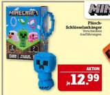 Plüsch-Schlüsselanhänger Angebote von Minecraft bei Marktkauf Leipzig für 12,99 €