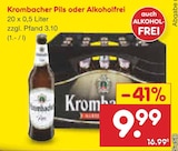 Aktuelle Krombacher Angebote bei Netto Marken-Discount in Halberstadt Aktuelles Pils oder Alkoholfrei Angebot bei Netto Marken-Discount in Halberstadt ab 9,99 €