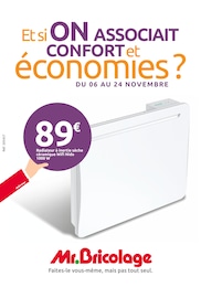 Prospectus Mr. Bricolage à Gaillac, "Et si on associait confort et économies ?", 23 pages, 06/11/2024 - 24/11/2024