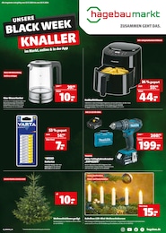 C. J. Wigger KG hagebaumarkt Prospekt: "UNSERE BLACK WEEK KNALLER", 8 Seiten, 23.11.2024 - 30.11.2024