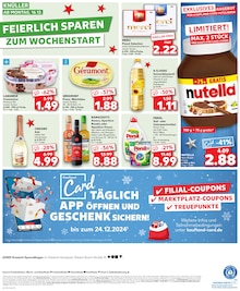 Nutella im Kaufland Prospekt "KNÜLLER" mit 36 Seiten (Dreieich)