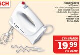 Handrührer „MFQ 3010“ im Angebot bei Marktkauf in Görlitz Handrührer „MFQ 3010“ Angebote von BOSCH bei Marktkauf Görlitz für 19,99 €
