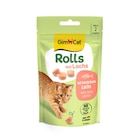GimCat Rolls mit Lachs 40 g im Angebot bei Zookauf in Voerde GimCat Rolls mit Lachs 40 g Angebote von Gimcat bei Zookauf Voerde für 1,49 €