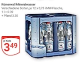Aktuelle Wasser Angebote bei GLOBUS in Krefeld Aktuelles Mineralwasser Angebot bei GLOBUS in Krefeld ab 3,49 €