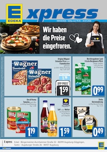 E xpress Prospekt Wir lieben Lebensmittel. mit 4 Seiten