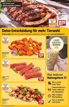 Hackfleisch im REWE Prospekt "Dein Markt" mit 38 Seiten (Ludwigshafen (Rhein))