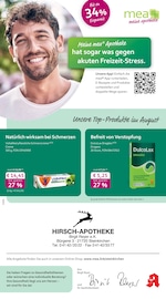mea - meine apotheke Apotheken Prospekt der aktuellen Woche mit 4 Seiten, gültig von 01.08.2026 bis 31.08.2026, in Wedel und Umgebung Aktueller mea - meine apotheke Apotheken Prospekt in Wedel und Umgebung, "Unsere August-Angebote" mit 4 Seiten, 01.08.2026 - 31.08.2026