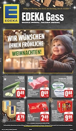 EDEKA Prospekt für Nürnberg mit 28 Seiten EDEKA Prospekt "Wir lieben Lebensmittel!" für Nürnberg, 28 Seiten, 16.12.2024 - 21.12.2024