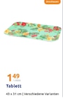 Tablett im Angebot bei Action in Paderborn Tablett Angebote bei Action Paderborn für 1,49 €
