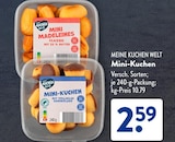Mini Madeleines Classic von MEINE KUCHEN WELT im aktuellen ALDI SÜD Prospekt für 2,59 €