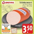 Schinkenwurst bei EDEKA im Detmold Prospekt für 3,50 €