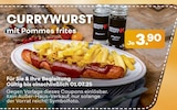 CURRYWURST mit Pommes frites im Angebot bei Möbel Kraft in Leipzig CURRYWURST mit Pommes frites Angebote bei Möbel Kraft Leipzig für 3,90 €