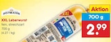 XXL Leberwurst im Netto Marken-Discount Prospekt XXL Leberwurst von Hofmaier im aktuellen Netto Marken-Discount Prospekt für 2,99 €