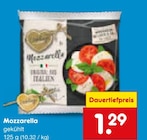 Mozzarella im Angebot bei Netto Marken-Discount in Braunschweig Mozzarella Angebote bei Netto Marken-Discount Braunschweig für 1,29 €