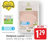 EDEKA Grenzach-Wyhlen - Lyoner Angebot im Prospekt Lyoner bei EDEKA im Grenzach-Wyhlen Prospekt für 1,29 €