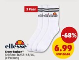 Crew-Socken Angebote von ellesse bei Penny Bocholt für 6,99 €