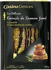 LES DÉLICATS ÉMINCÉS DE SAUMON FUMÉ À L’ANETH ET AUX ZESTES DE CITRON à Spar dans Saint-Barthélémy-Lestra LES DÉLICATS ÉMINCÉS DE SAUMON FUMÉ À L’ANETH ET AUX ZESTES DE CITRON à Spar dans Saint-Barthélémy-Lestra
