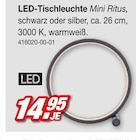 LED-Tischleuchte Mini Ritus bei Möbel AS im Kuppenheim Prospekt für 14,95 €