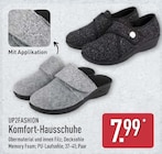 Komfort-Hausschuhe im Angebot bei ALDI Nord in Hannover Komfort-Hausschuhe Angebote von UP2FASHION bei ALDI Nord Hannover für 7,99 €