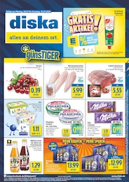 Discounter Prospekt von diska Mühlhausen diska Prospekt: "alles an deinem ort.", 12 Seiten, 20.07.2026 - 25.07.2026