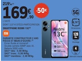 Smartphone redmi 13c - REDMI en promo chez E.Leclerc Saint-Dizier à 169,90 €