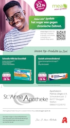 mea - meine apotheke Prospekt für Peiting mit 4 Seiten mea - meine apotheke Prospekt für Peiting: "Unsere Juni-Angebote", 4 Seiten, 01.06.2026 - 30.06.2026