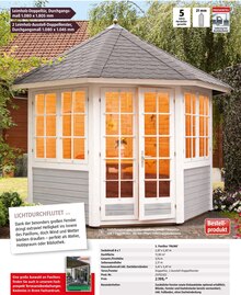Pavillon 'PALMA' bei BAUHAUS in Bremerhaven Pavillon 'PALMA' im Angebot bei BAUHAUS Bremerhaven für 2.199,00 €