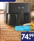 Dual-Zone-Heißluftfritteuse im ALDI SÜD Prospekt Dual-Zone-Heißluftfritteuse von Ambiano im aktuellen ALDI SÜD Prospekt für 74,99 €